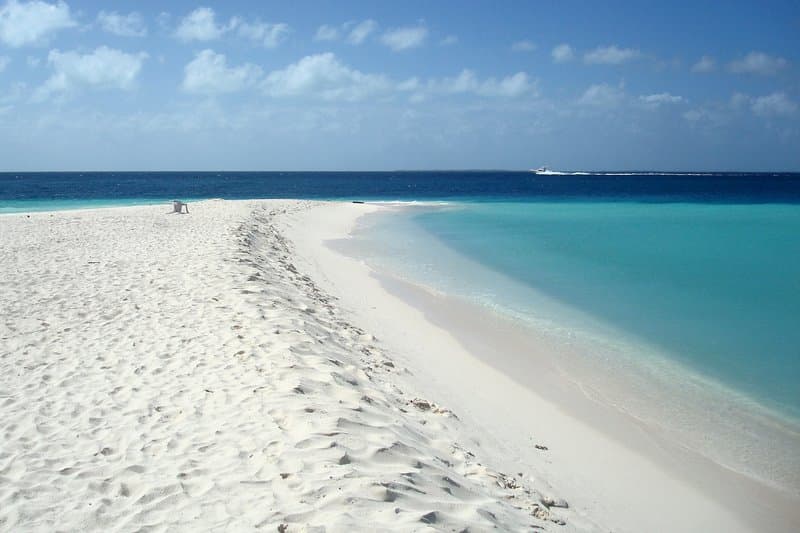 Cayo Madrisqui, en el archipiélago de Los Roques