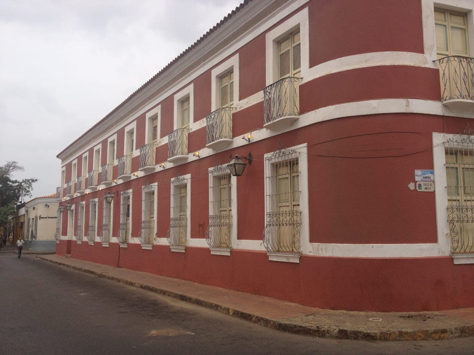 Fachada colonial en el casco histórico de Coro, estado Falcón