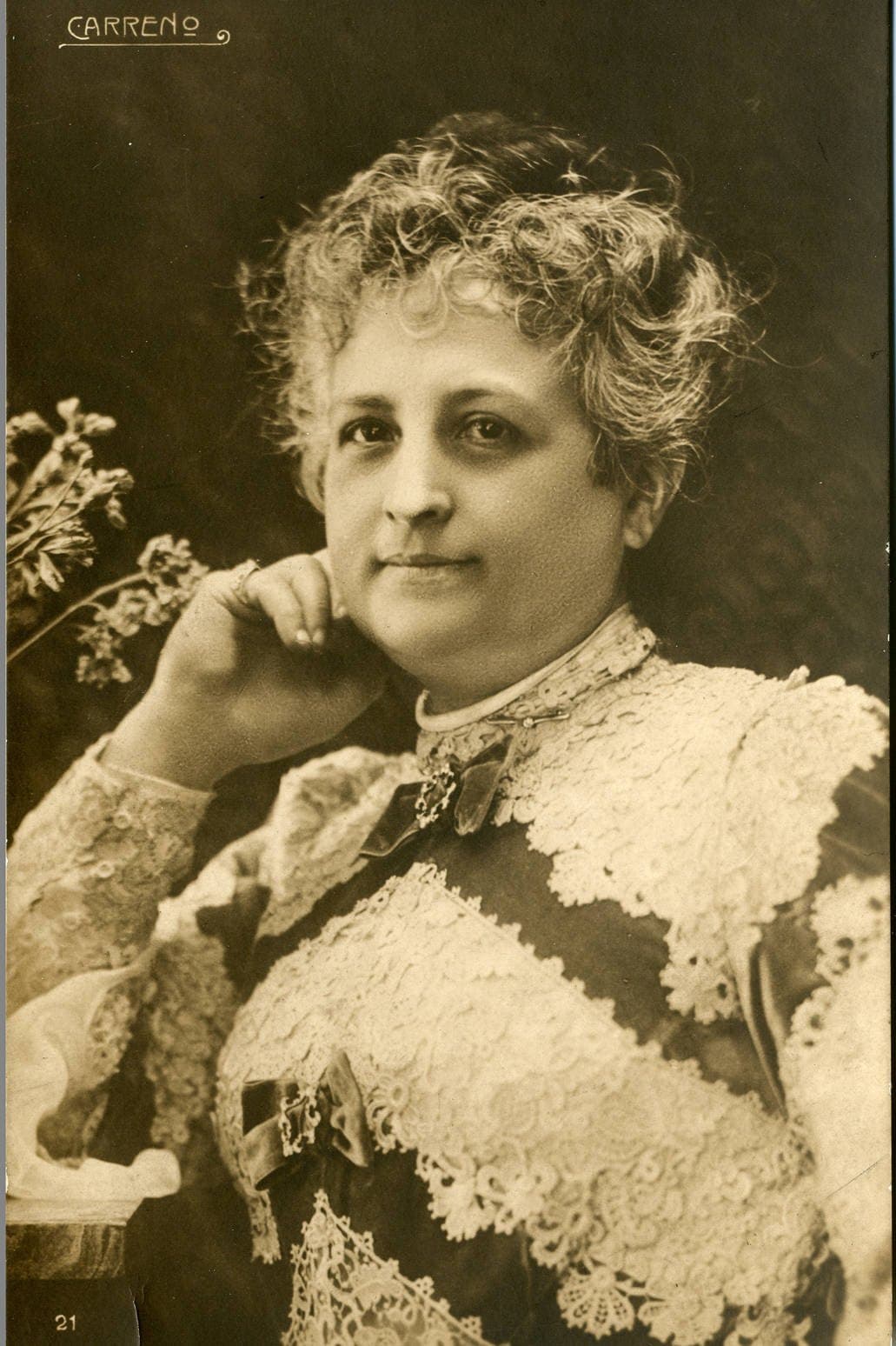Teresa Carreño, 1910. Fotografía de archivo.