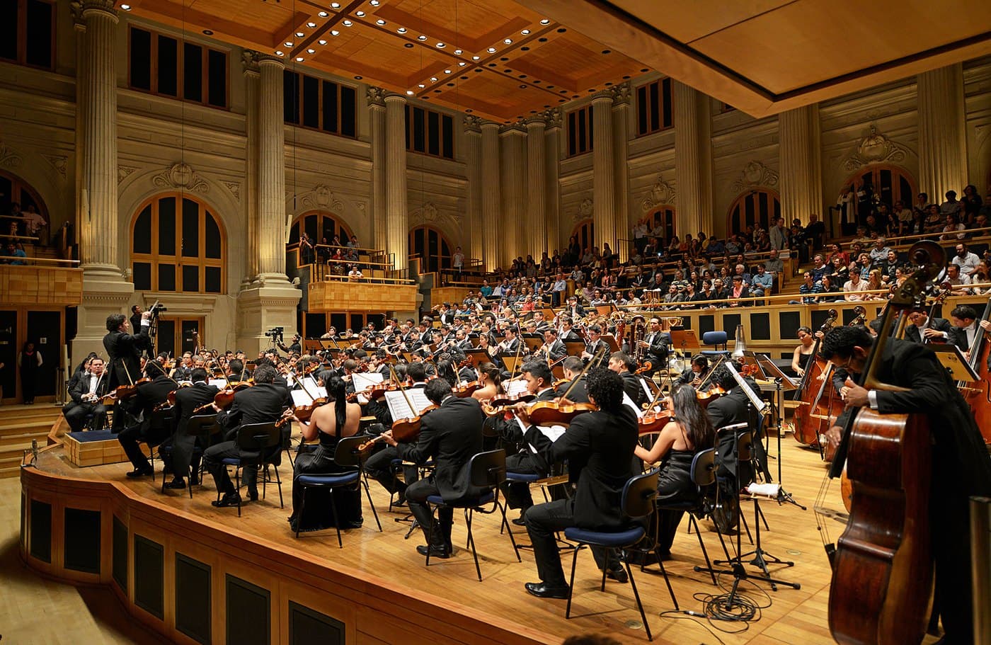 Sinfónica Simón Bolívar · São Paulo, 2013. No es el concierto del récord.