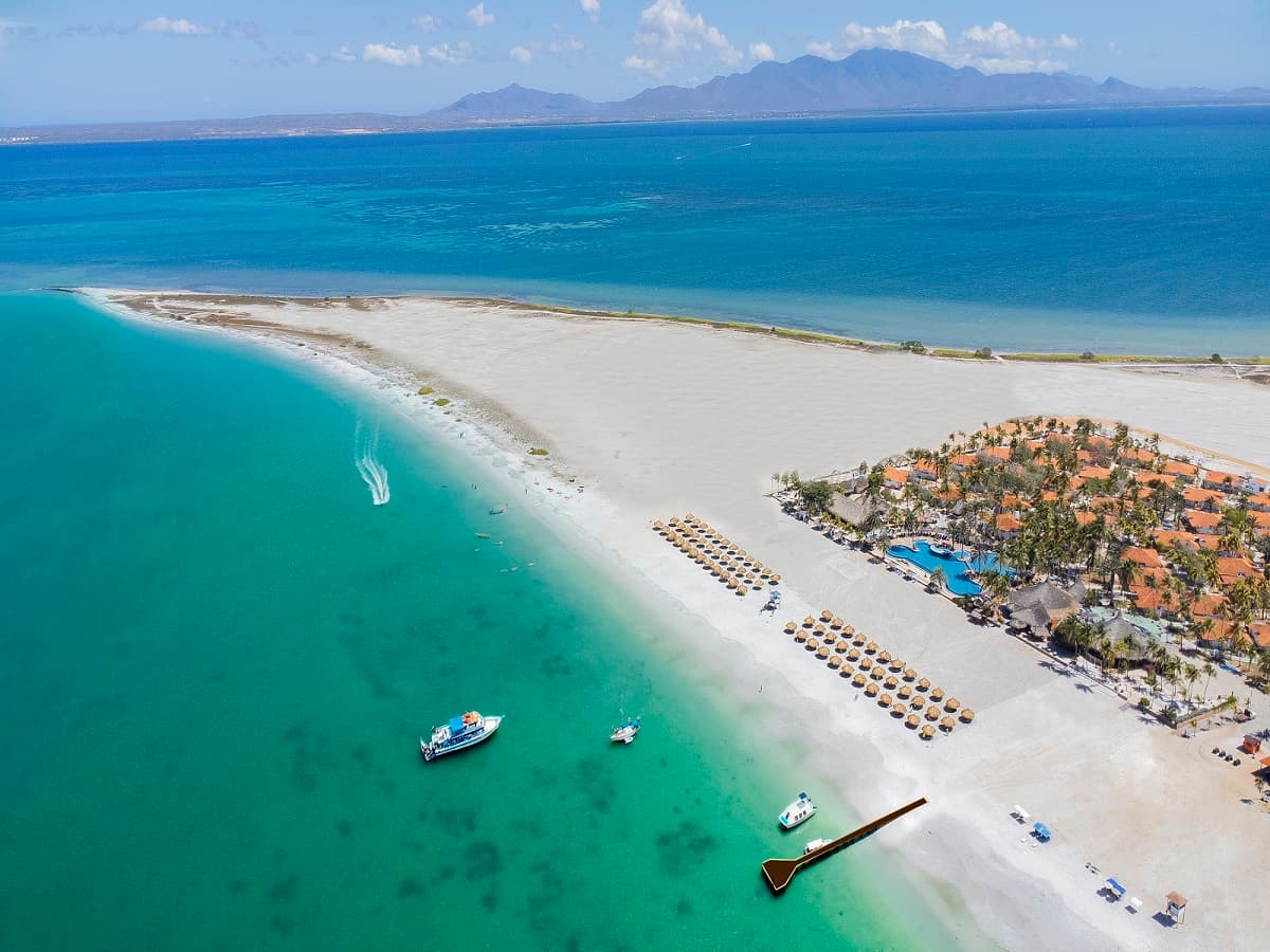 Costa de la isla de Coche, en el estado Nueva Esparta
